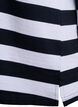 Poloshirt mit langen Ärmeln und Streifenmuster, Schwarz, Packshot image number 3