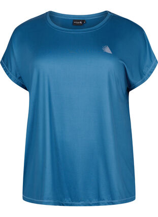 Kurzarm Trainingsshirt, Blue Wing Teal, Packshot image number 0