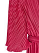 Midikleid mit Plisseefalten und Fledermaus&auml;rmeln, Pink, Packshot image number 3