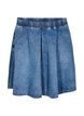 Kurzer Jeans-Skaterrock, Blau, Packshot image number 0