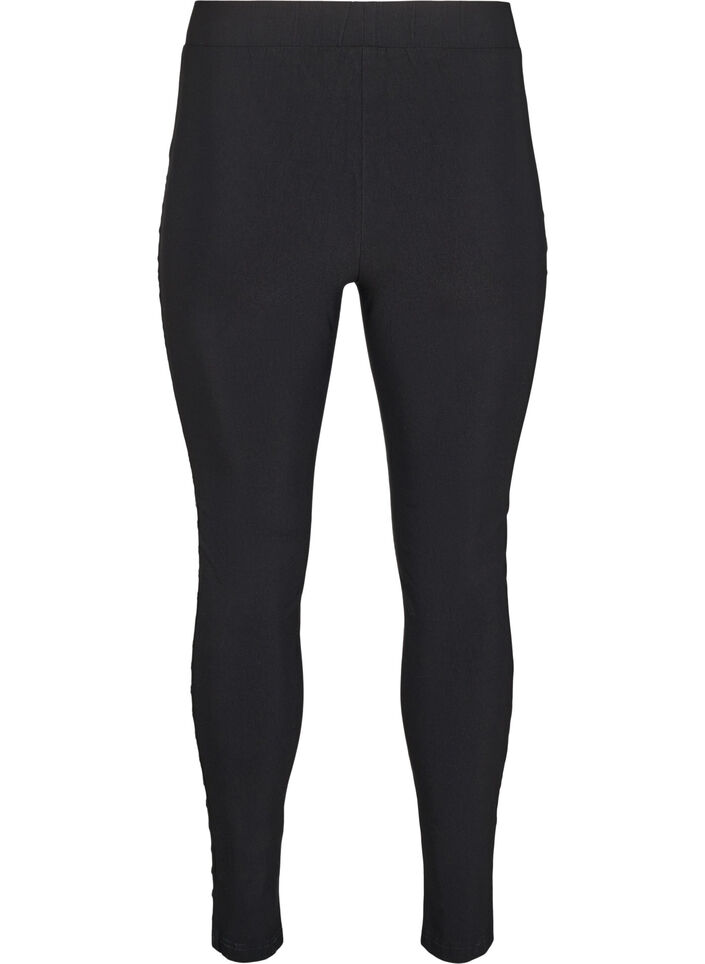 Leggings mit Ösen, Black, Packshot image number 1