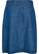 A-Linien-Jeansrock mit gewellter Knopfleiste, Blau, Packshot image number 1