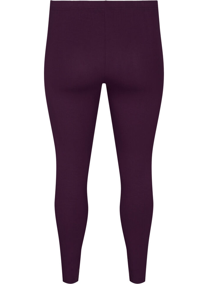Basic Leggings aus Viskose, Lila, Packshot image number 1