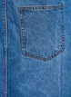 Midi-Latzkleid aus Denim, Blue Denim, Packshot image number 3