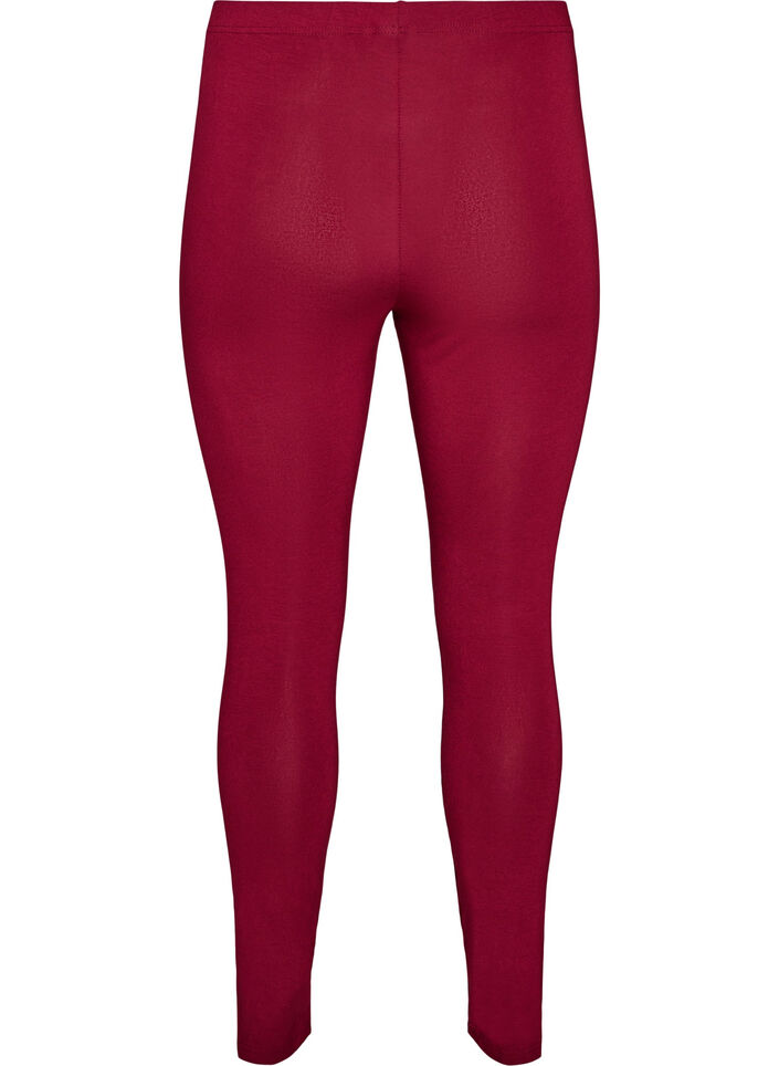 Basic-Leggings aus Viskose, Rot, Packshot image number 1