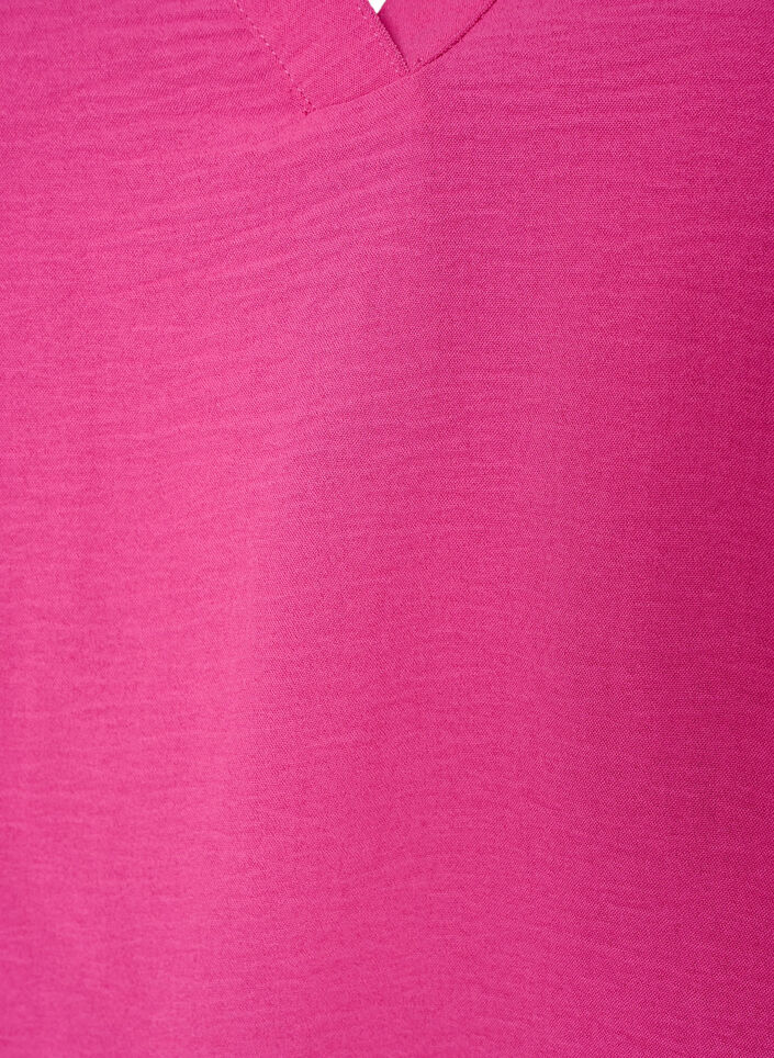 &Auml;rmelloses Oberteil mit Faltendetails, Rot, Packshot image number 2
