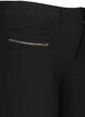 Slim Fit Caprihose aus Viskosemischung, Schwarz, Packshot image number 2