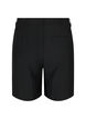 Bermuda-Shorts mit hoher Taille, Black, Packshot image number 1