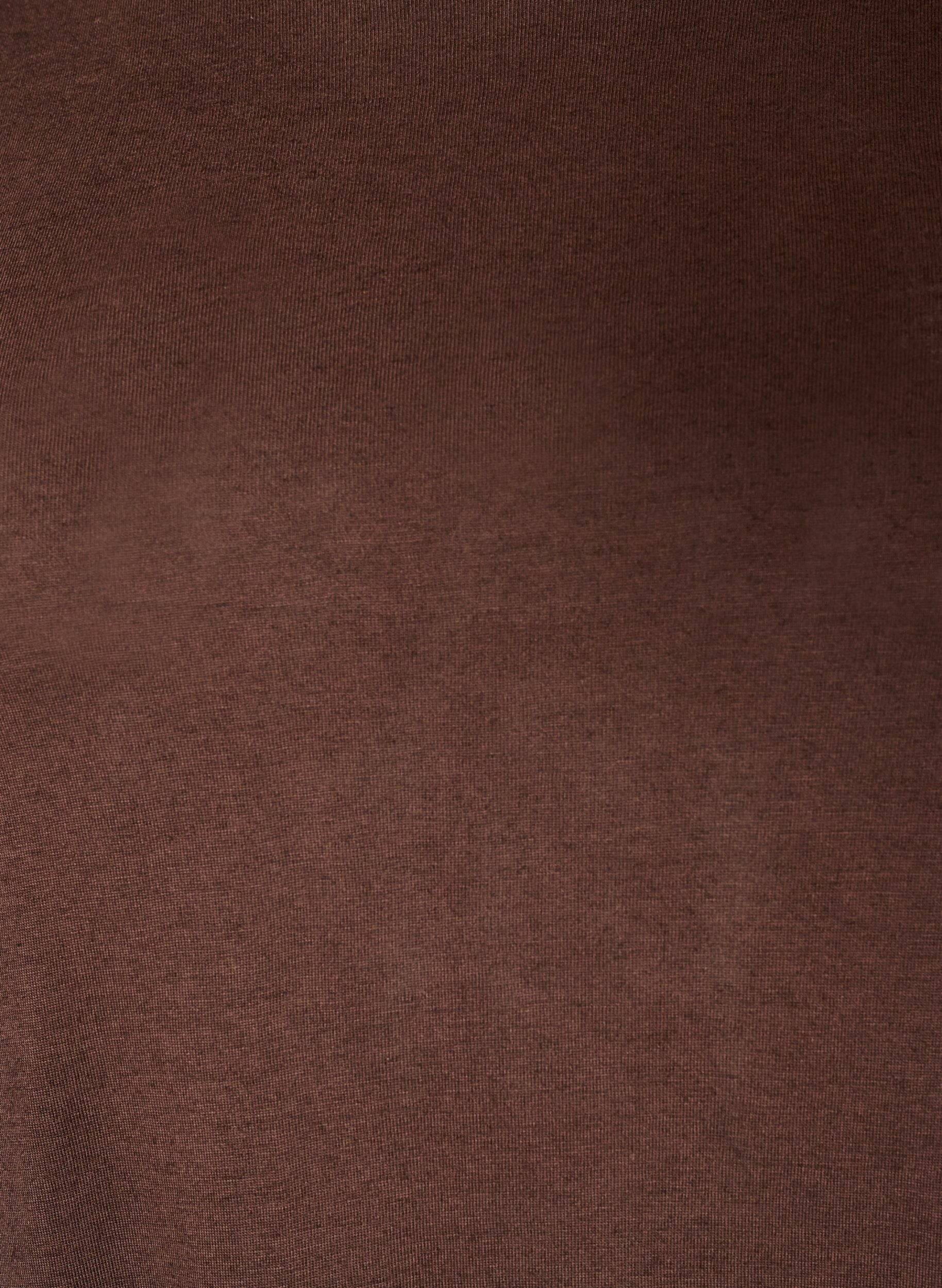 ZizziLang&auml;rmelige Bluse aus Wolle und Viskose, Braun, Packshot image number 2