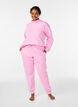 Sweatshirt mit hohem Kragen und langen Ärmeln, Pink, Model image number 1