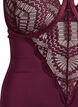B&uuml;gel-Spitzenbody mit Tr&auml;gerdetails, Rot, Packshot image number 2
