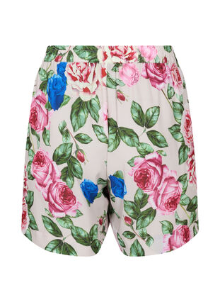 Shorts mit Blumenprint, Bright Flower , Packshot image number 1