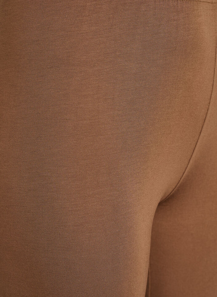 Basic Leggings aus Viskose, Braun, Packshot image number 2