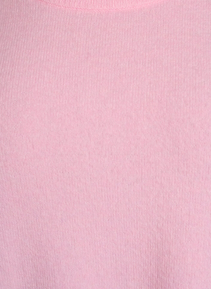 Bluse aus Strick mit kurzen &Auml;rmeln, Pink, Packshot image number 2