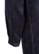Langes Corduroy-Hemdkleid mit Knöpfen, Black, Packshot image number 4