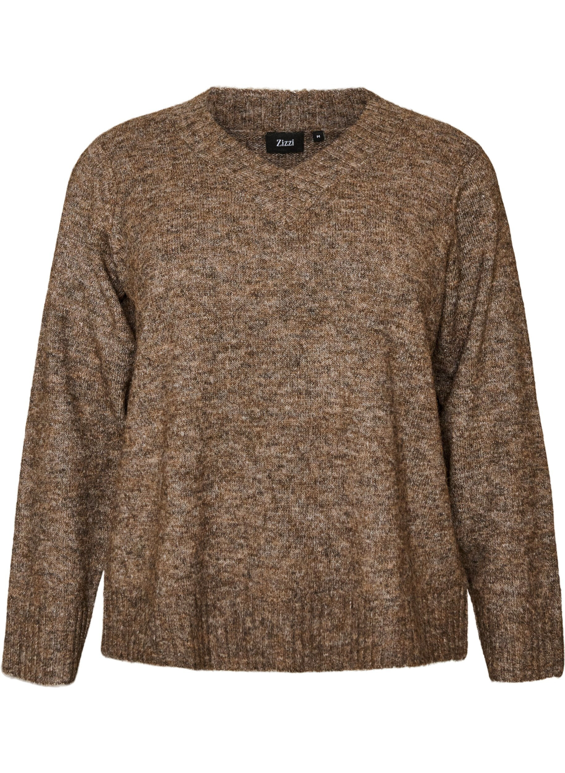 Pullover mit V-Ausschnitt