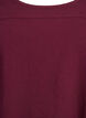 Kurzarm Kleid aus Baumwolle, Dunkles Bordeaux, Packshot image number 2