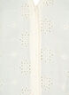 Kurzarm-Hemdbluse mit Anglaise-Stickerei, Antique White, Packshot image number 2