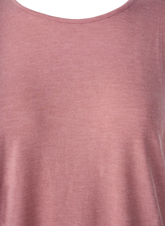 Bluse aus Jersey mit 3/4-&Auml;rmeln, Rot, Packshot image number 2