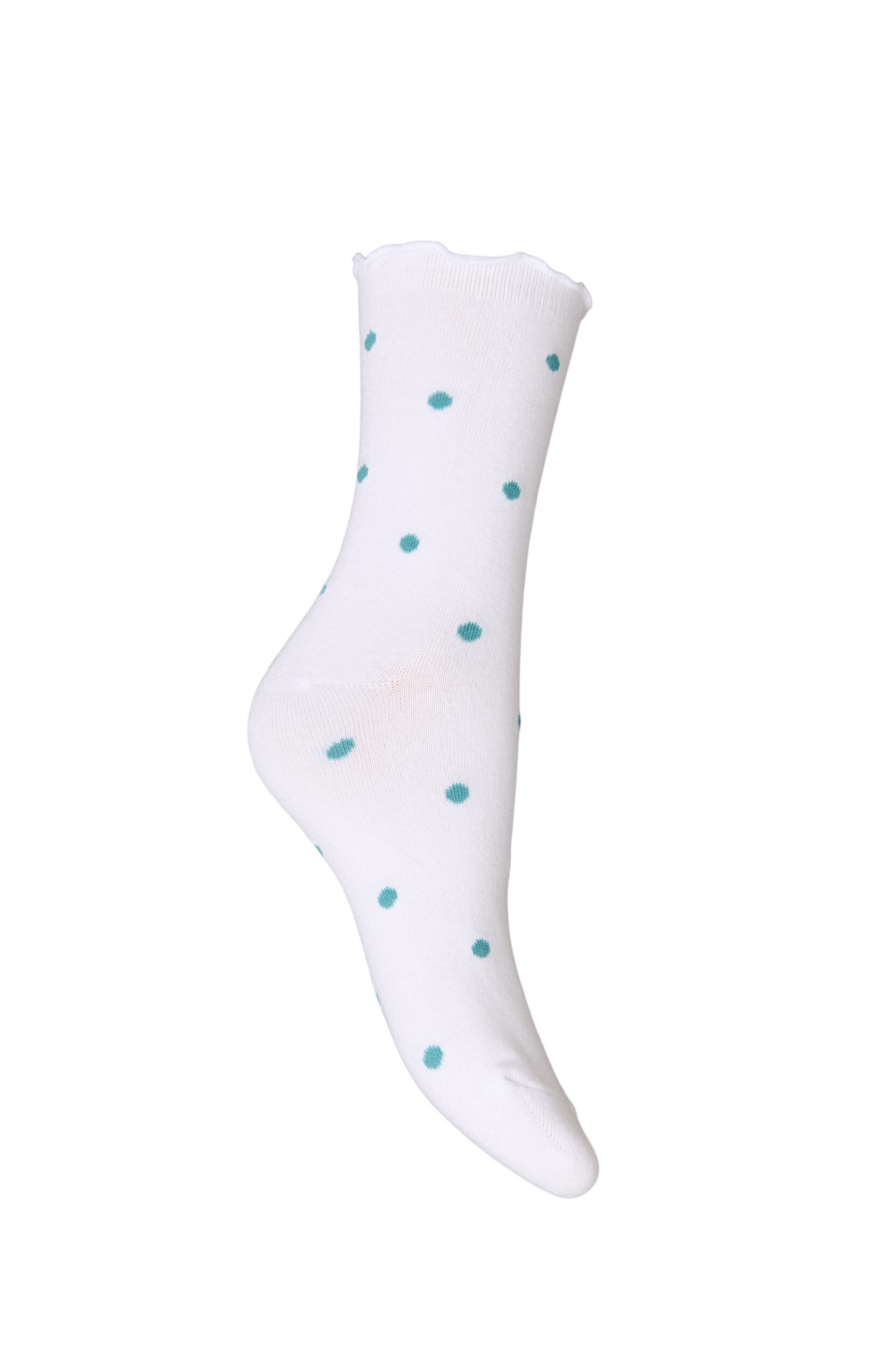 ZizziSocken aus Baumwolle mit Mustern, Wei&szlig;, Packshot image number 1
