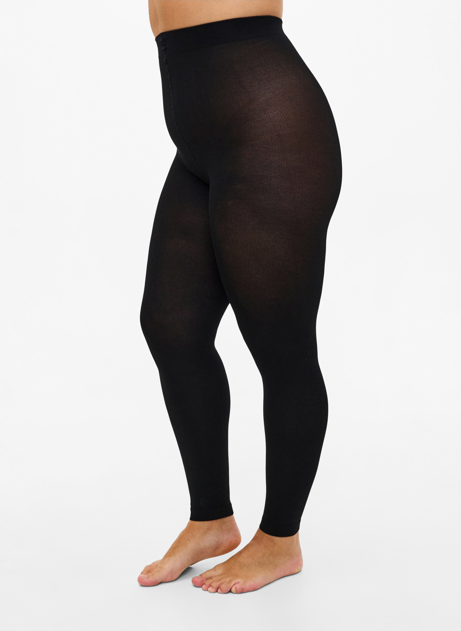 Leggings in 200 Denier, Schwarz, Model
