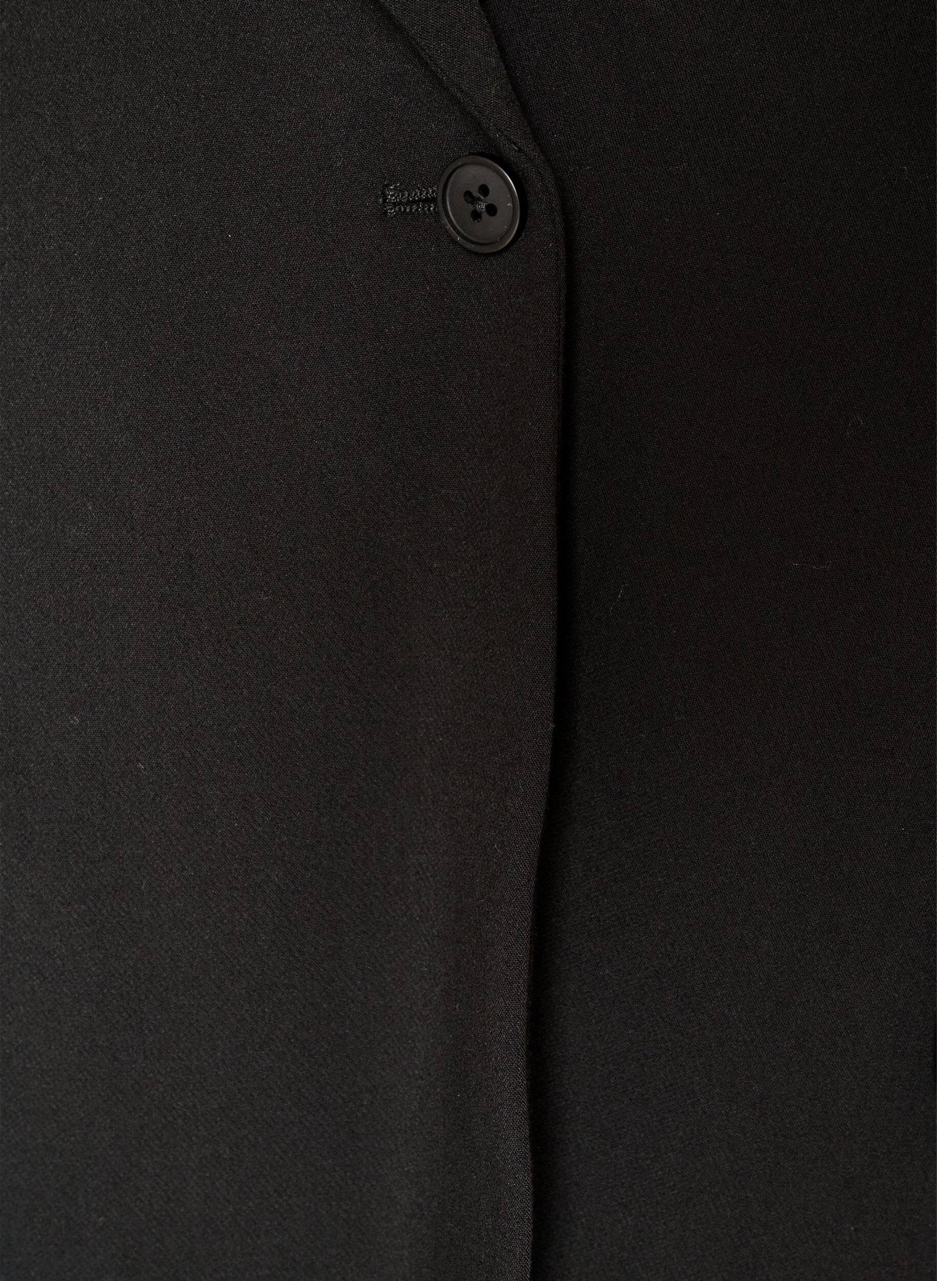 ZizziBlazer mit R&uuml;ckenschlitz und Bindedetail, Schwarz, Packshot image number 2