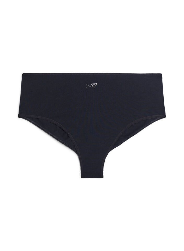 7-pack Hipster-Slips mit normaler Taillenh&ouml;he, Lila, Packshot image number 2