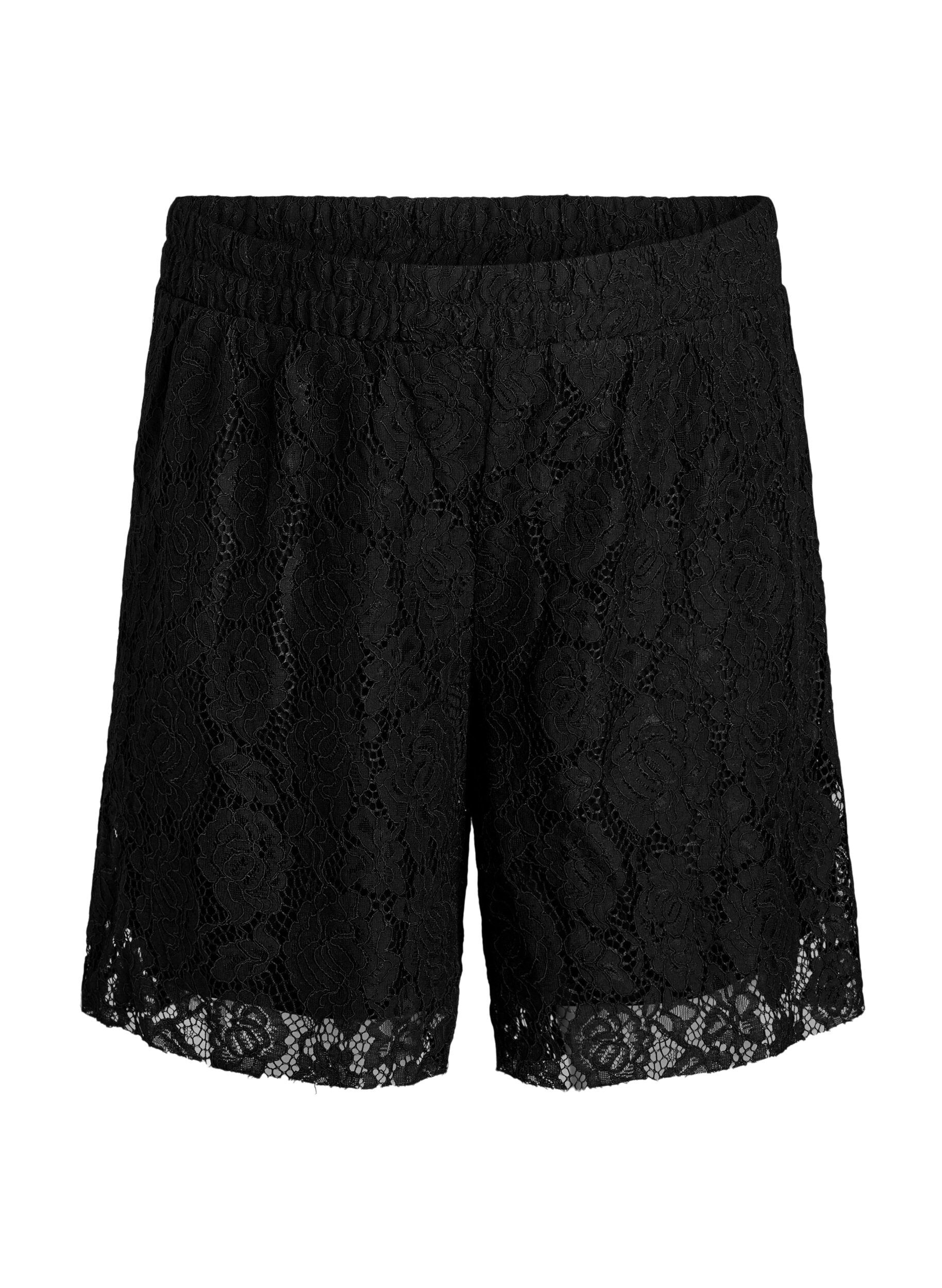 Lockere Spitzenshorts
