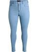 Amy Super Slim Fit Jeans mit hoher Taille, Blau, Packshot image number 0