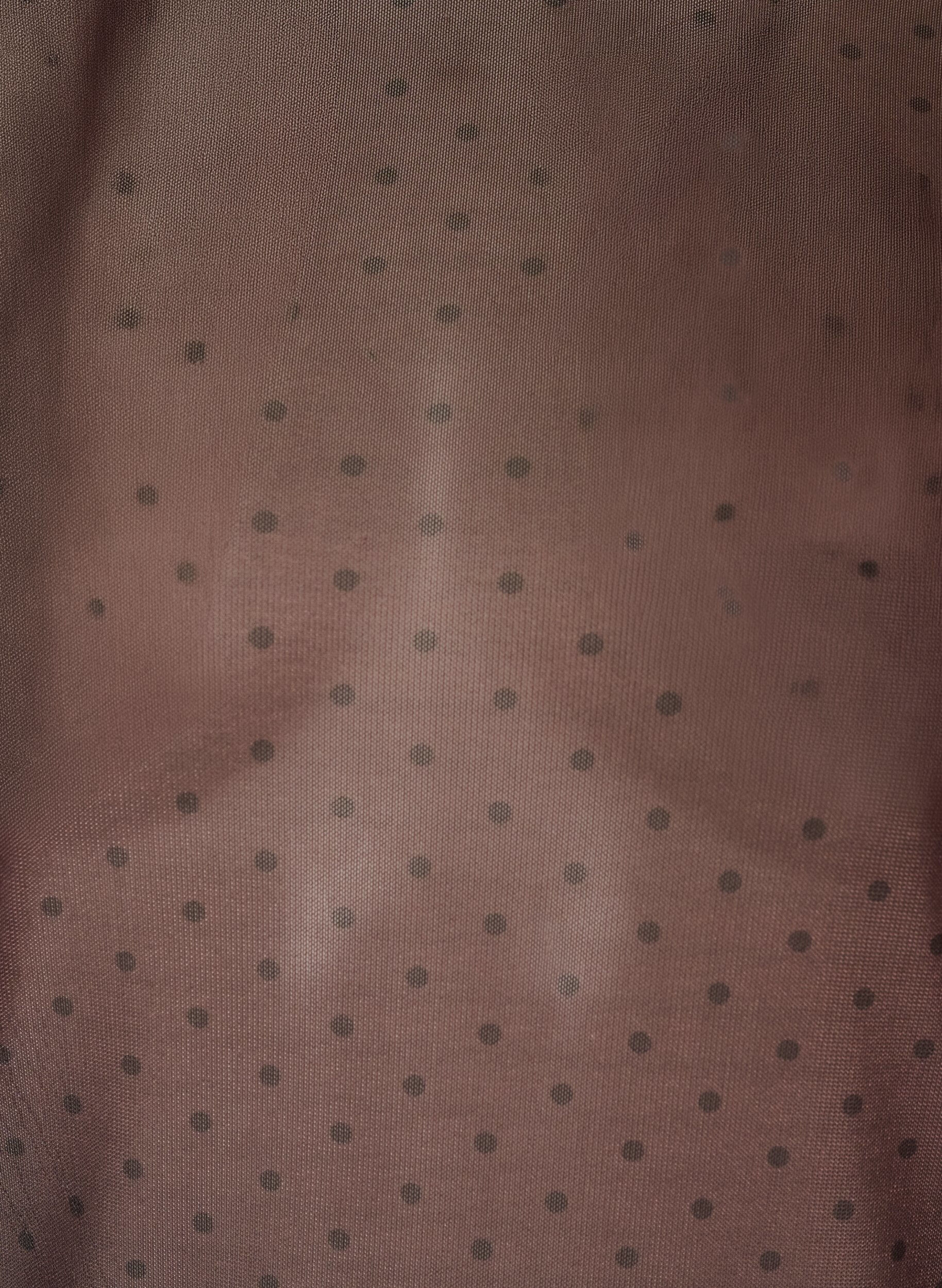 ZizziBluse aus Mesh mit Print, Braun, Packshot image number 2