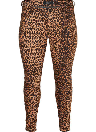 Amy Jeans mit Print, Leopard, Packshot image number 0