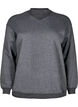 Sweatshirt mit hohem Kragen und langen Ärmeln, Grau, Packshot image number 0