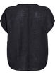 Lockere Bluse mit angeschnittenen &Auml;rmeln, Schwarz, Packshot image number 1