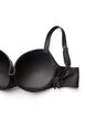 Bikinioberteil mit B&uuml;gel und Raffung, Schwarz, Packshot image number 3