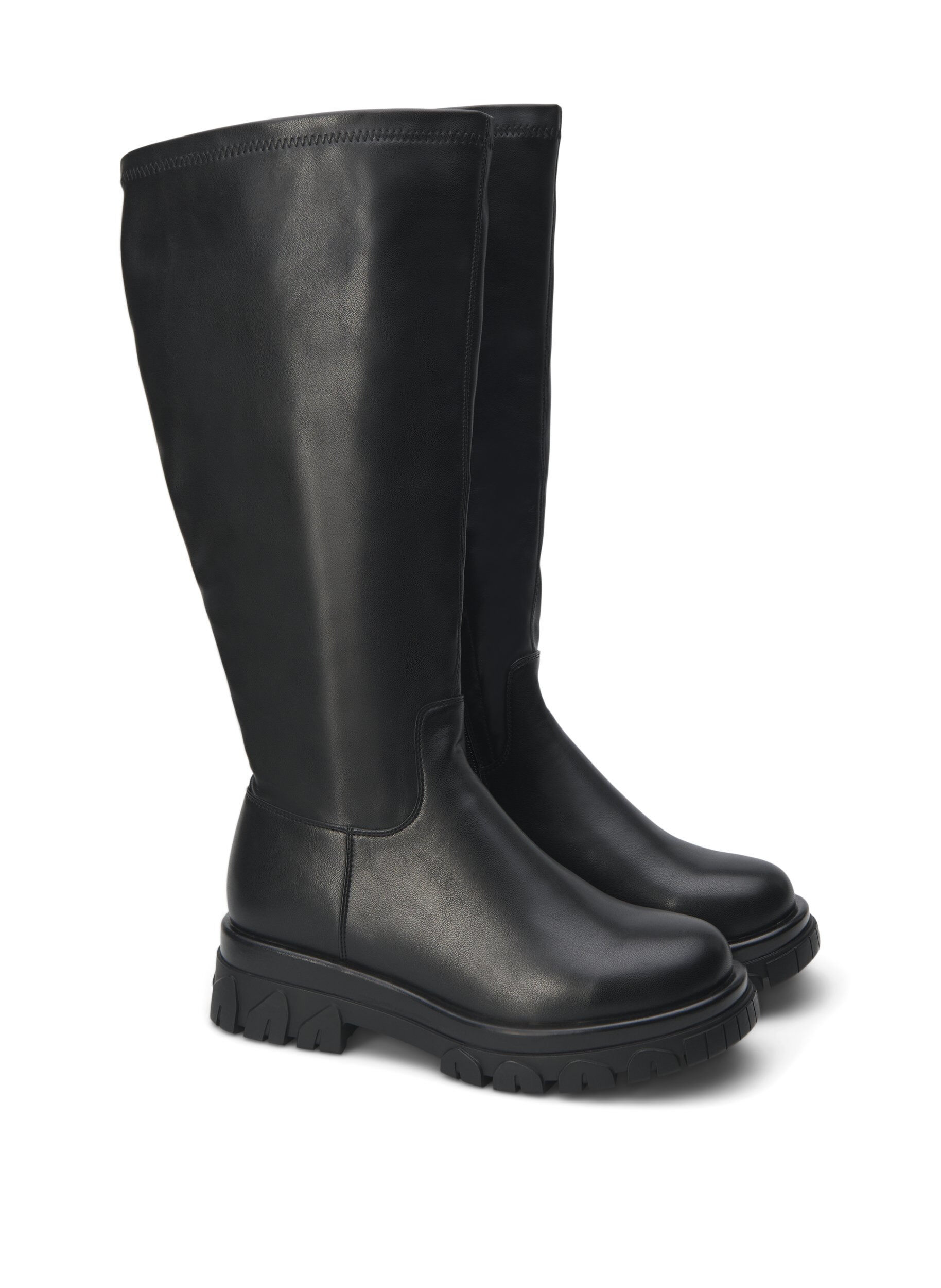 ZizziStiefel mit langem Schaft, Schwarz, Packshot image number 1