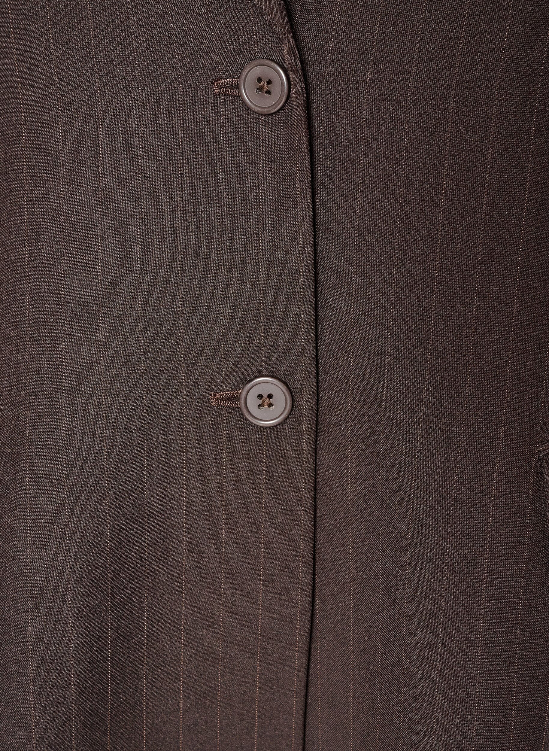 ZizziBlazer mit Taschen und Schlitzen, Braun, Packshot image number 2