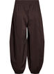 Ballonhose mit Taschen und elastischem Bund, Braun, Packshot image number 1