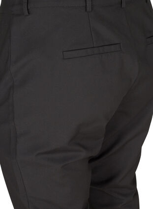 Klassische Hose mit Knöchellänge, Black, Packshot image number 3