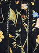 &Auml;rmellose Bluse aus Baumwolle mit Blumenprint und Broderie Anglaise, Schwarz, Packshot image number 2