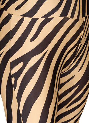 Leggings mit Zebra-Print, Zebra AOP, Packshot image number 2