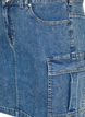 Eng anliegender Jeansrock mit Cargotasche, Blue Denim, Packshot image number 2