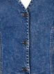 Schmal geschnittene Denim-Weste mit Knöpfen, Blue Denim, Packshot image number 2