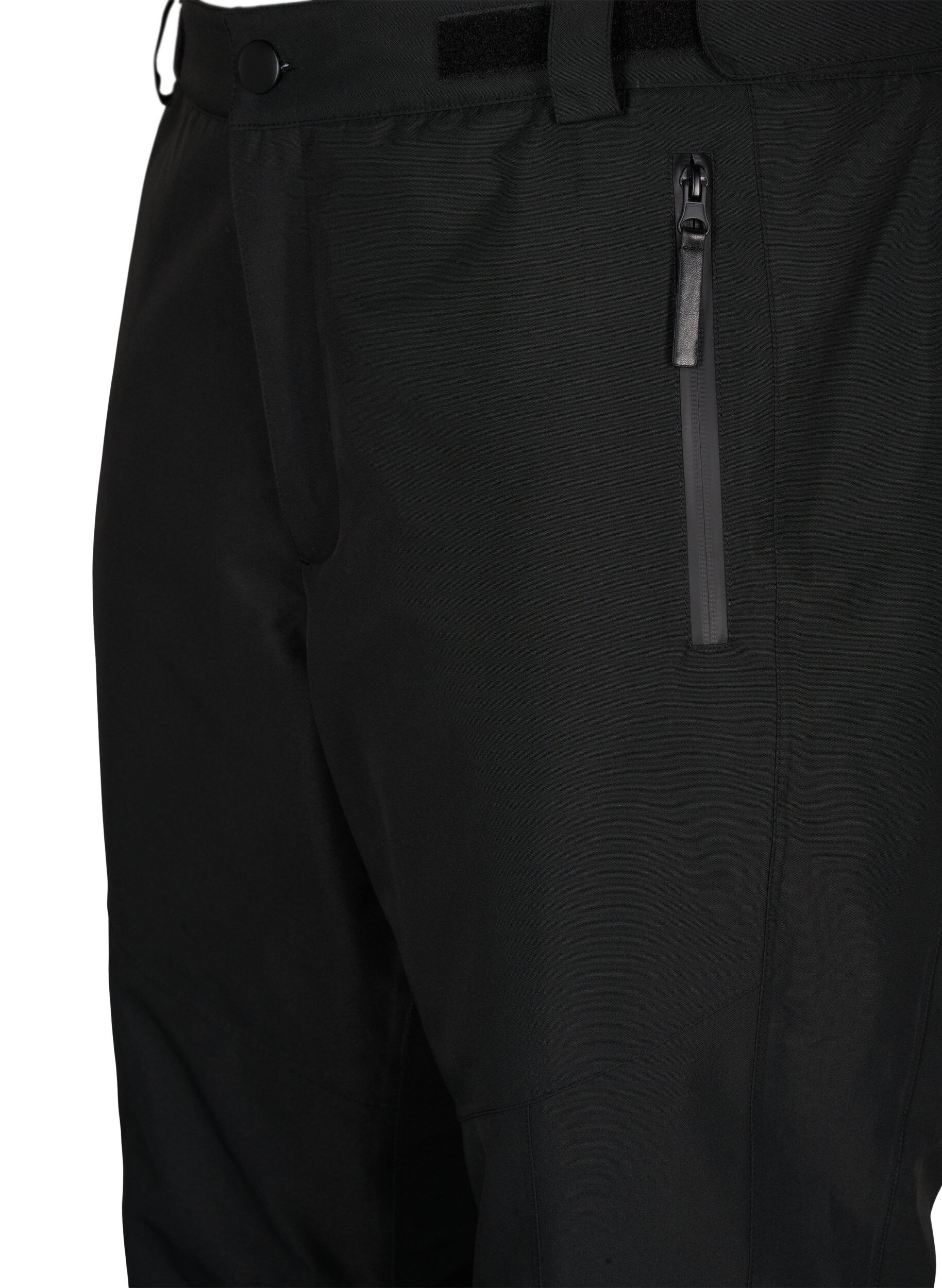 ZizziSkihose mit Taschen und verstellbarer Taille, Schwarz, Packshot image number 2