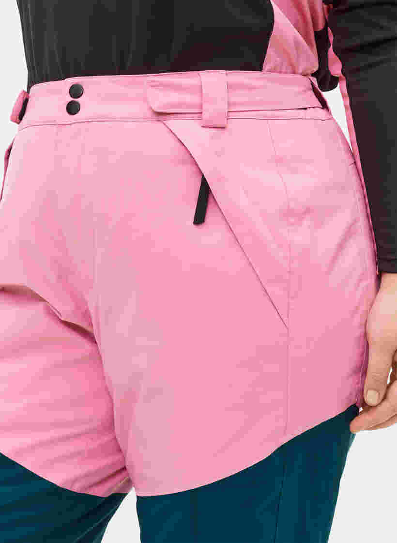 Skihose mit Taschen, Sea Pink Comb, Model image number 2