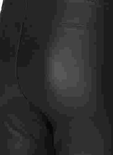 Beschichtete Leggings aus Viskosemix, After Dark, Packshot image number 3