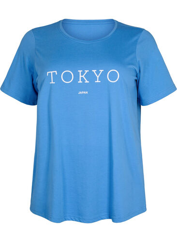 FLASH - T-Shirt mit Motiv, Ultramarine, Packshot image number 0
