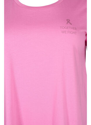 Support the breasts - T-Shirt aus Baumwolle, Wild Orchid, Packshot image number 2