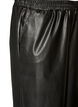 Ballonhose aus Kunstleder, Schwarz, Packshot image number 2