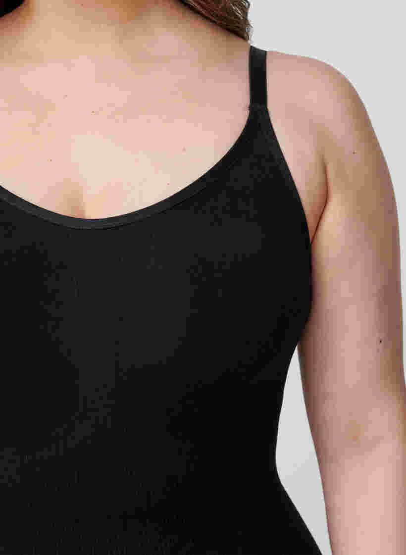 Shapewear Kleid mit breiten Trägern, Black, Model image number 3