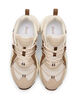 Extra-Weite - Sneaker mit kontrastierenden Schnürdetails, Beige, Packshot image number 2